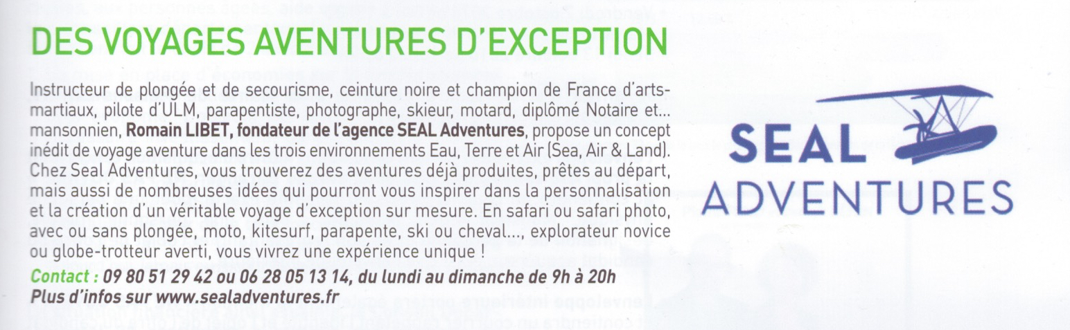 Journal Maisons-Laffitte Seal Adventures
