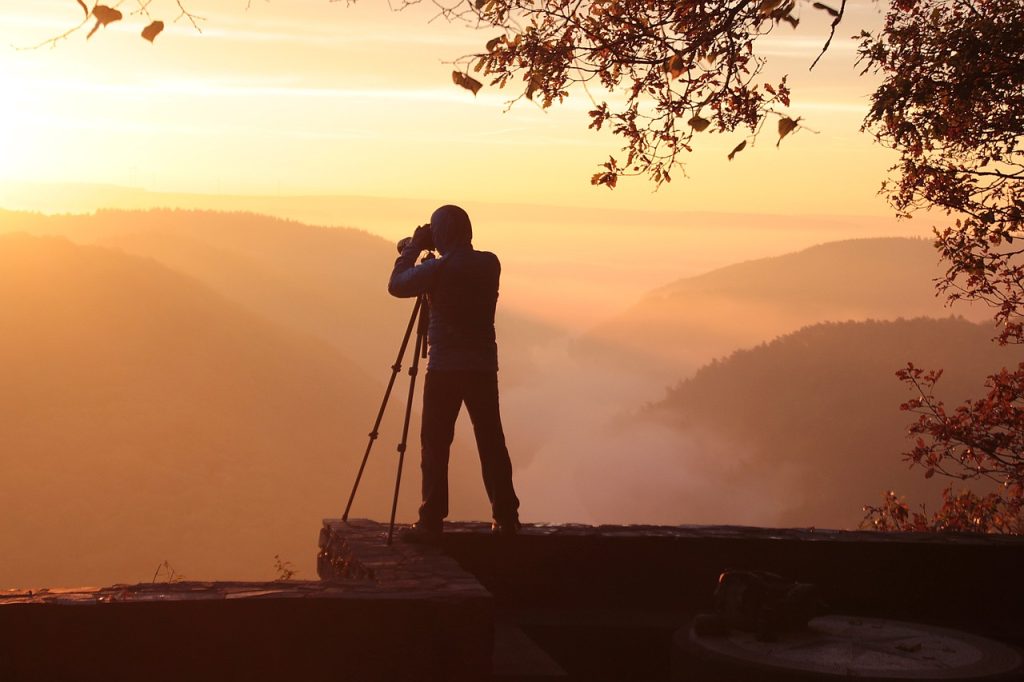 photographer, sunset, mountains, photography, landscape, fog, saar loop, saarschleife, sunrise, nature, man, photographer, photographer, photographer, photographer, photographer